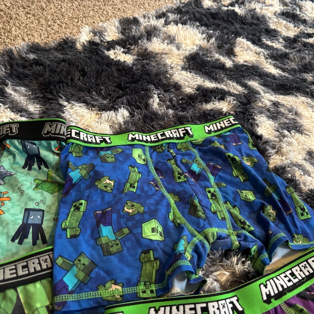 Minecraft Themed Boxer Shorts Set - Picture 4 of 4